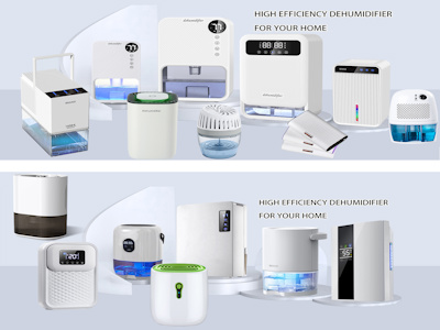 1100ml Smart Desiccant Dehumidifier Home 7 Colorful Lights Portable Small Mini Dehumidifier For Sale
