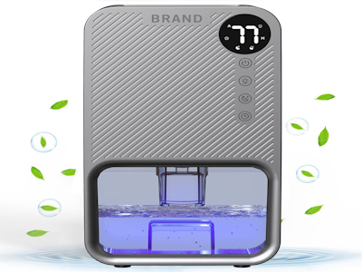 New Mini Dehumidifier 1100ml Portable Compact Peltier Thermoelectric Semi-conduct For Home Silent Quite Small Dehumidifers